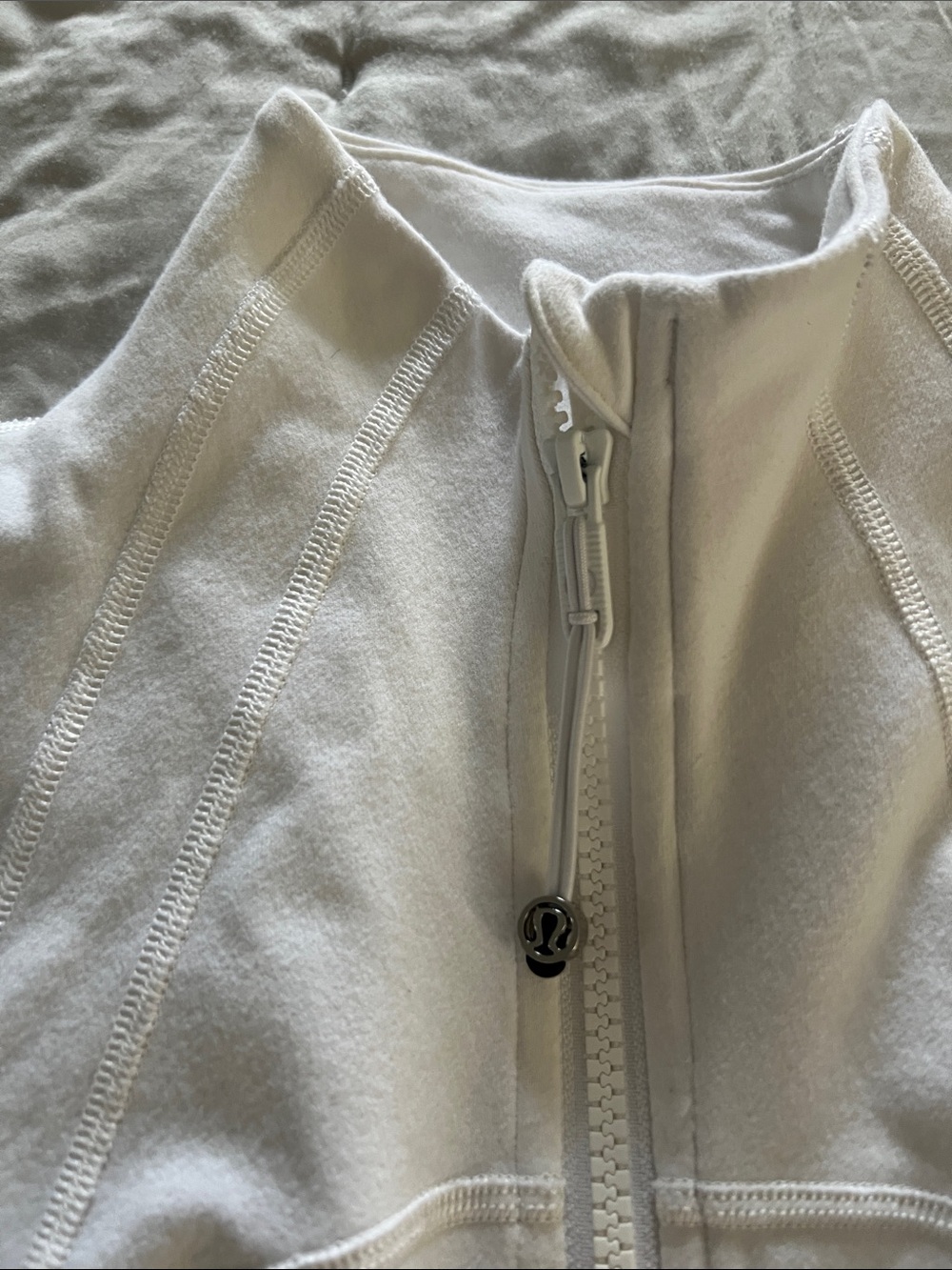Lululemon White Define Jacket - Picture 2 of 6